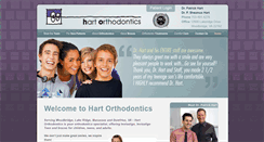Desktop Screenshot of hartorthodontics.com